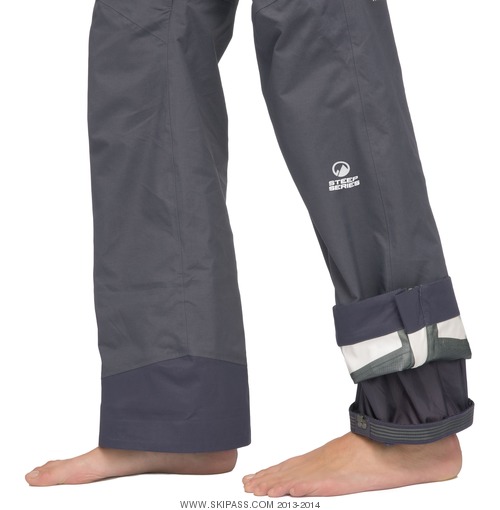 The North Face free thinker bib Greystone-Blue