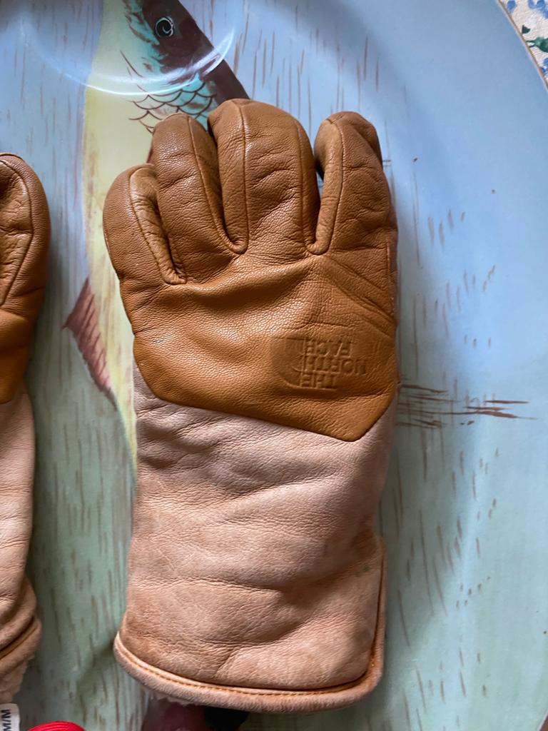 The North Face Gants The North Face Leather IL Solo Timber Tan