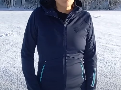 Rossignol softshell hoodie jkt