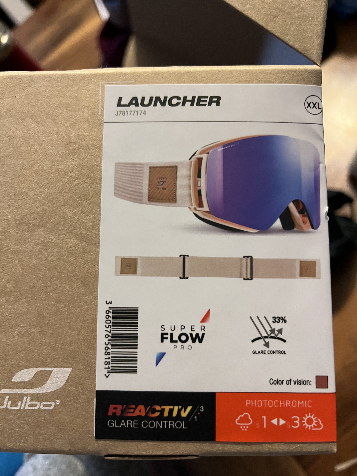 Julbo Launcher Reactiv Glare Control 1-3