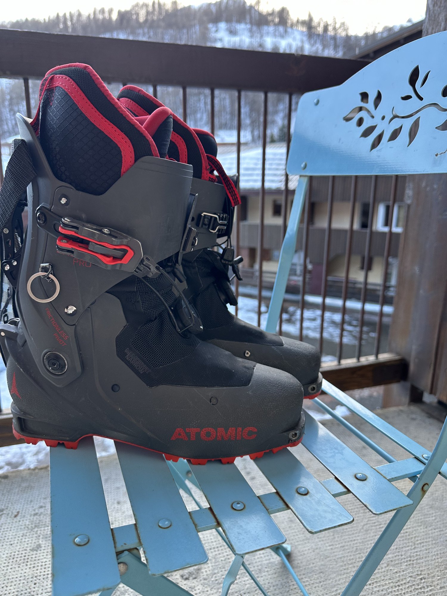Atomic Backland pro red/black