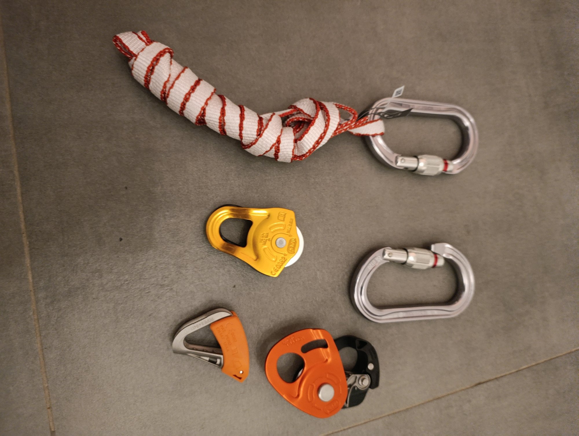 Petzl crevasse rescue kit