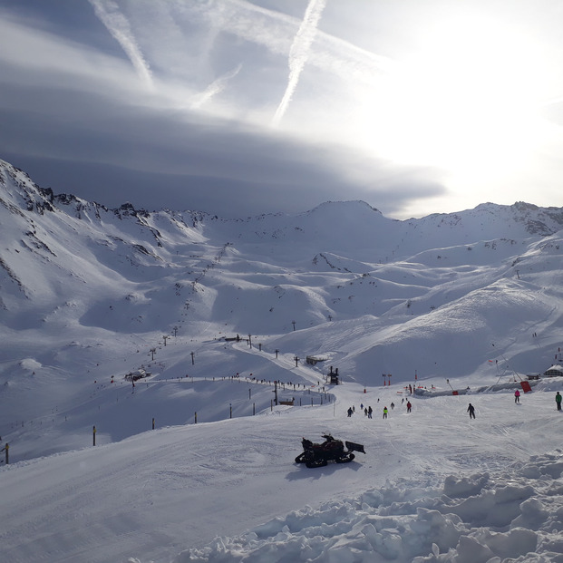 Val d'Isère vendredi 3 janvier 2020