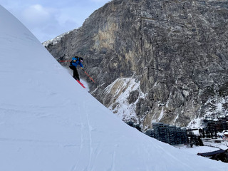 Premières traces & Tests Ski Force 