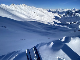 Pic blanc du Galibier tout crème !!