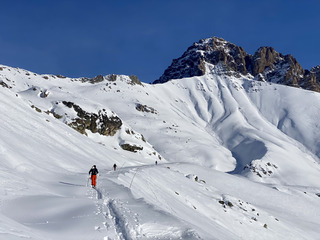 Pic blanc du Galibier tout crème !!