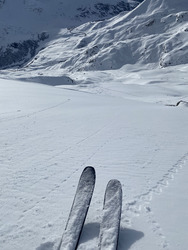 Pic blanc du Galibier tout crème !!