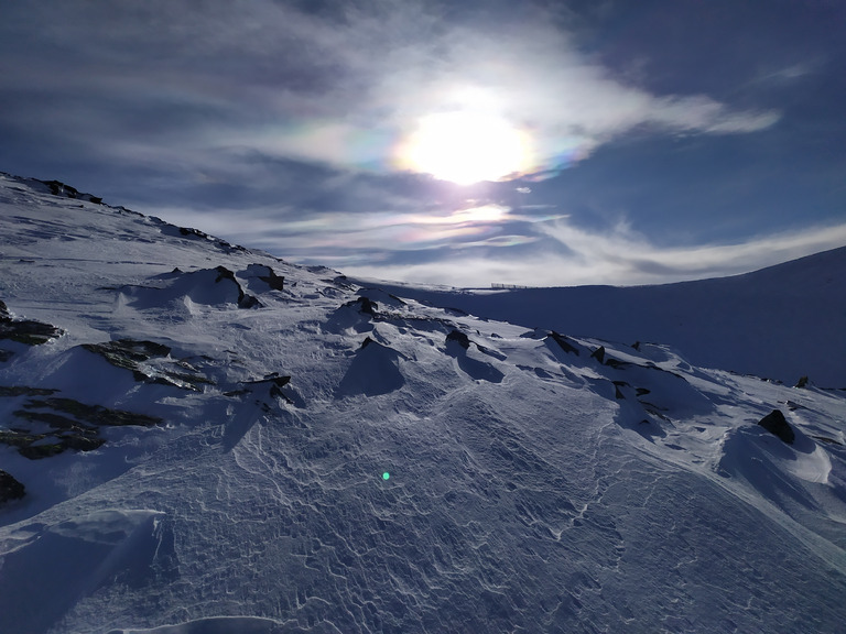 soleil dans les 3 vallées, bonne année!