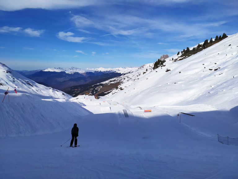 soleil dans les 3 vallées, bonne année!