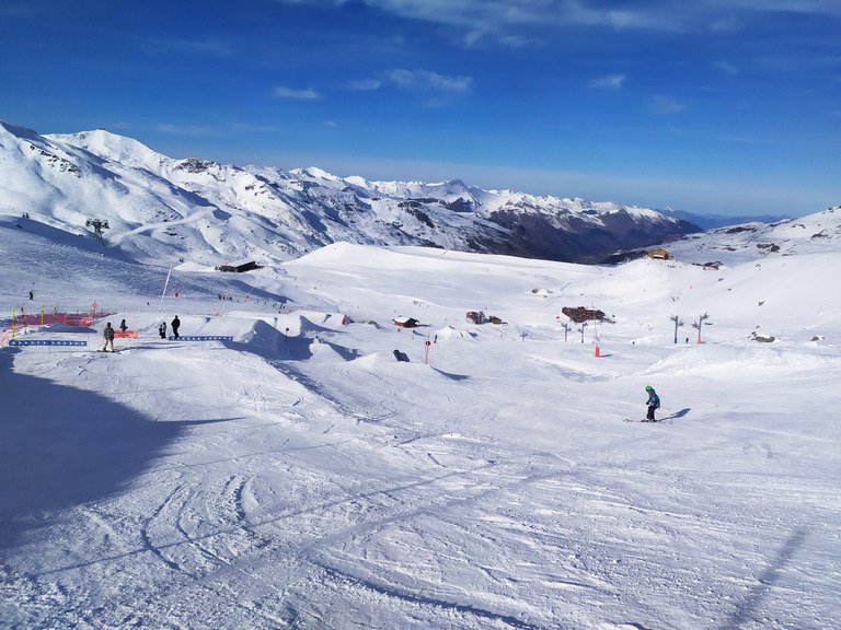 soleil dans les 3 vallées, bonne année!