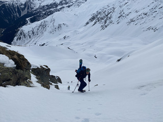 Ski canyoning dans le Beaufortain 