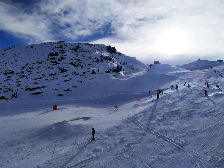 éclaircies tardives sur Meribel