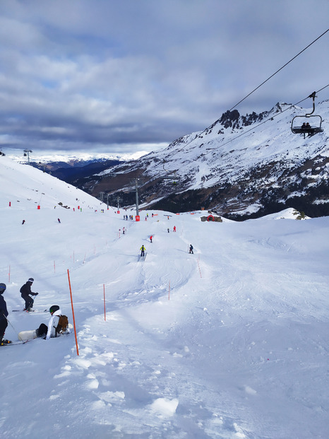 éclaircies tardives sur Meribel