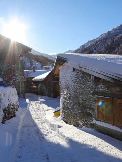 Valmeinier Villages sous la neige !