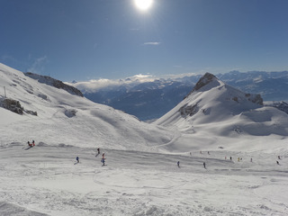 Du soleil, de la neige et....du froid.