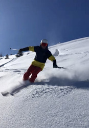 Grand froid ce samedi sur valloire 