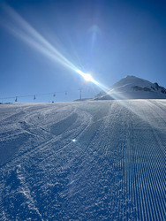 Grand froid ce samedi sur valloire 