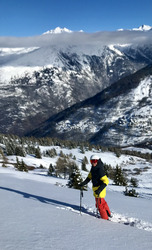 Grand froid ce samedi sur valloire 