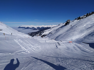 au dessus de la mer de nuage