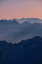 L’heure dorée dans le Beaufortain…