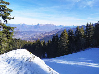 réveil en montagne 