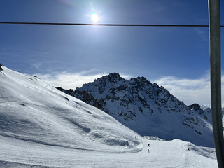 Bonne session à Meribel/Courchevel