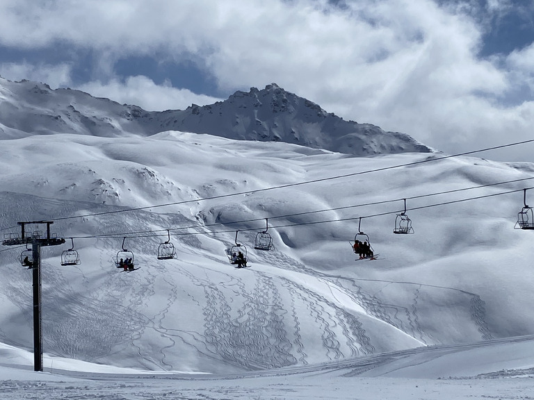 Gavage inespéré au Signal de l’iseran et au Pisaillas :)