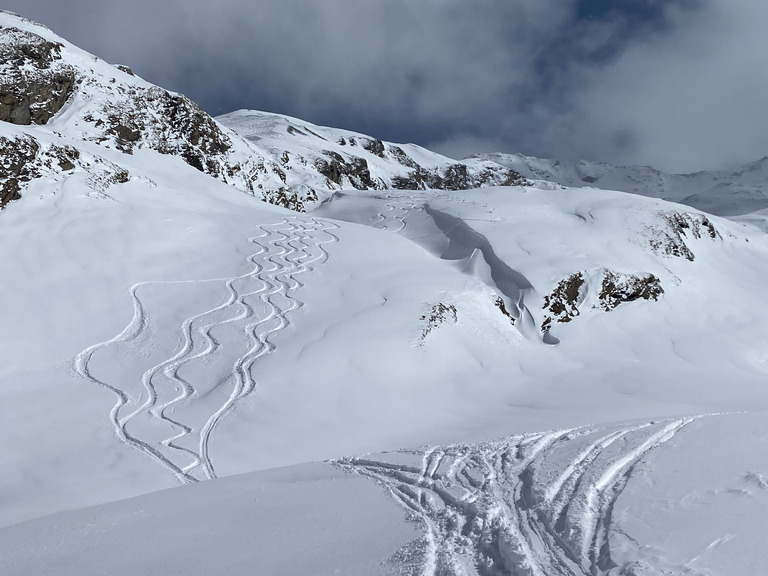 Gavage inespéré au Signal de l’iseran et au Pisaillas :)