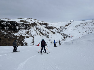 Neige printanière pas désagréable 