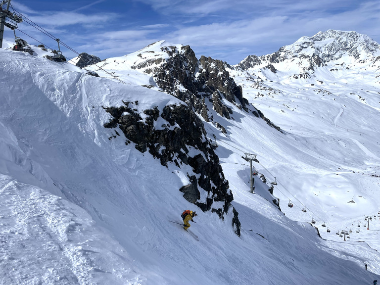 Des pistes parfaites, quelques restes de fraîche