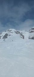 Météo très changeante mais globalement très bon à skier