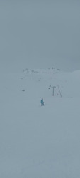 Météo très changeante mais globalement très bon à skier