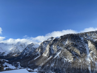 Saint Veran sous la neige