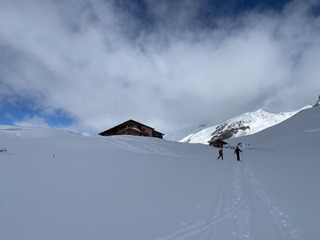 Saint Veran sous la neige