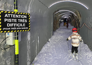Pic Blanc, Sarenne et Tunnel tout poudre avec mon fiston de 7ans?