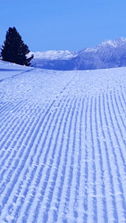 Chamrousse :  bain de soleil ☀️ et pistes bien damées