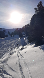 Chamrousse :  bain de soleil ☀️ et pistes bien damées