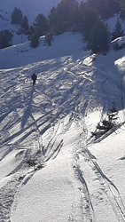 Chamrousse :  bain de soleil ☀️ et pistes bien damées