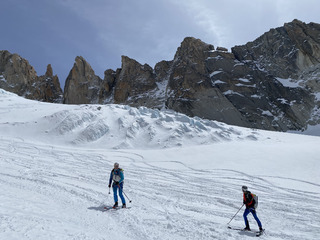 Aiguille d’Argentière : viens sur la montagne