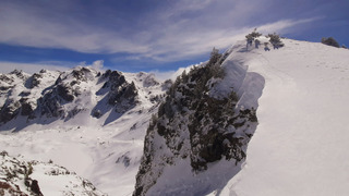 Couloir de la via ferrata - Croissant +++: top Chamrousse ??