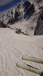 Couloir de la via ferrata - Croissant +++: top Chamrousse ??