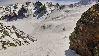 Couloir de la via ferrata - Croissant +++: top Chamrousse ??