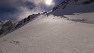 Couloir de la via ferrata - Croissant +++: top Chamrousse ??