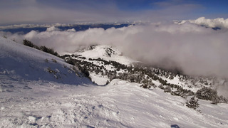 Couloir de la via ferrata - Croissant +++: top Chamrousse ??