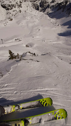 Couloir de la via ferrata - Croissant +++: top Chamrousse ??