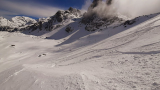 Couloir de la via ferrata - Croissant +++: top Chamrousse ??