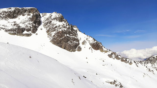 Couloir de la via ferrata - Croissant +++: top Chamrousse ??