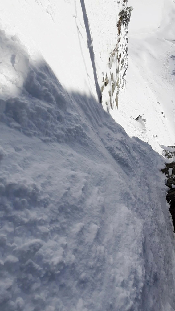Couloir de la via ferrata - Croissant +++: top Chamrousse ??