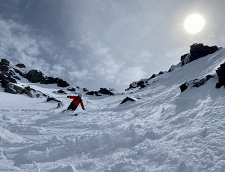 Magie des glaciers; L'aiguille de Péclet nous a comblés