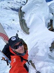 Magie des glaciers; L'aiguille de Péclet nous a comblés